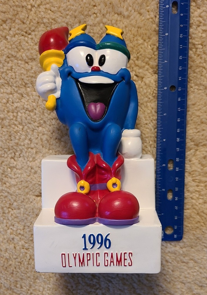 Izzy Olympic Mascot Torchbearer Atlanta 1996 Bank