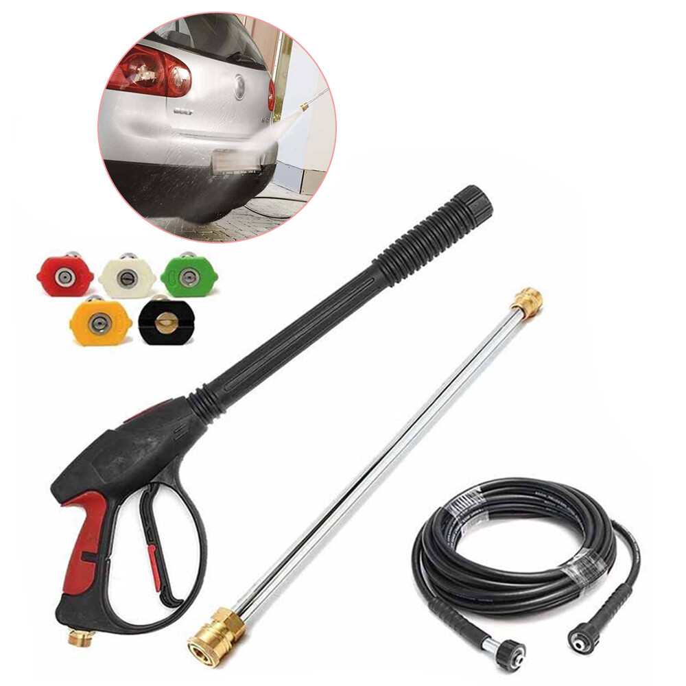 For Craftsman High Pressure Power Washer Spray Gun Wand Hose Kit+5 Tips New