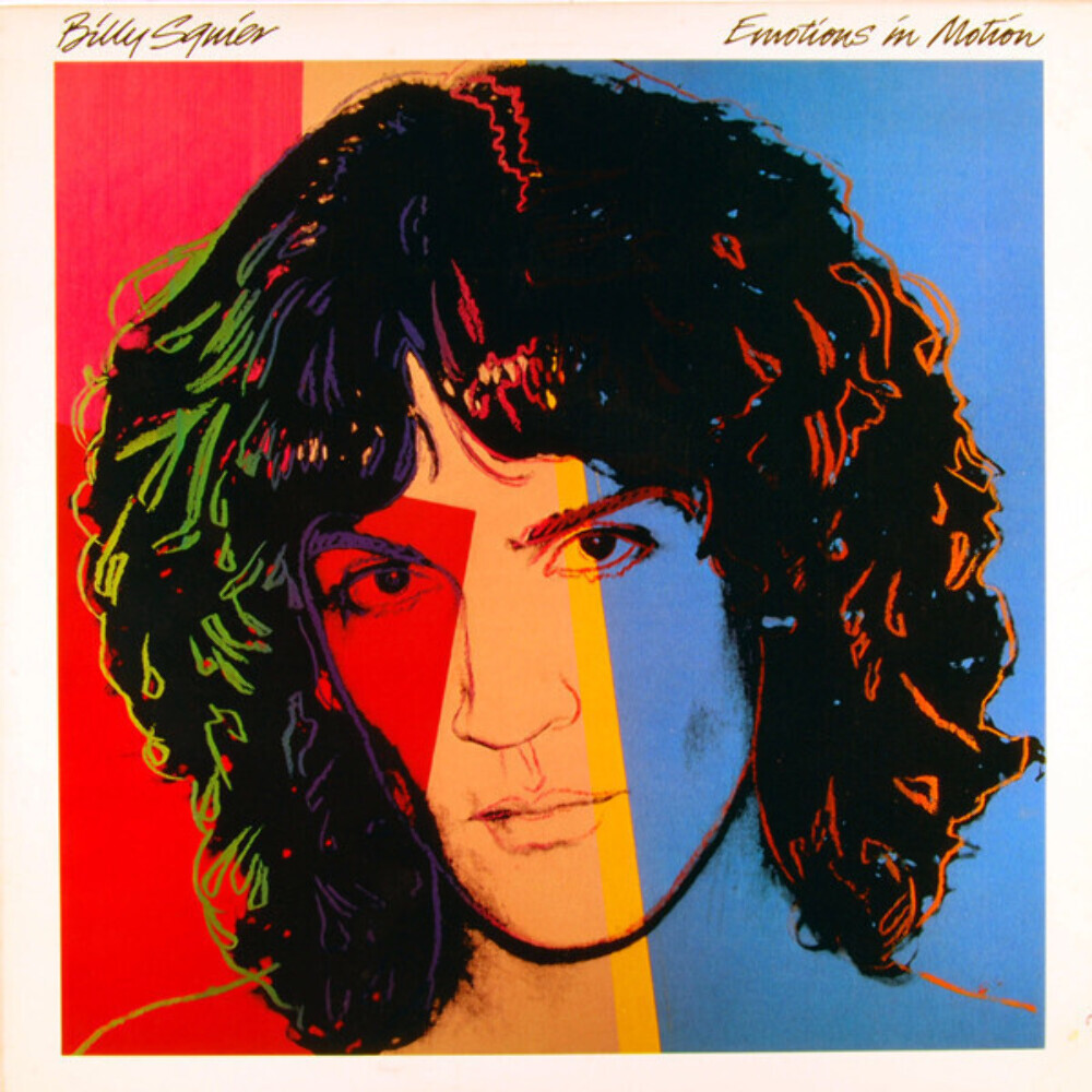 Billy Squier Emotions In Motion Capitol Records ST-12217 LP Album Win