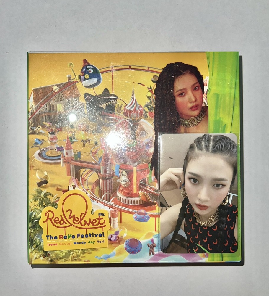 Red Velvet Official Reve Festival Day 1 Album: Joy Member Cover & Photocard-image