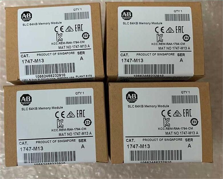 New Factory Sealed AB 1747-M13 SER A SLC EEPROM Memory Module 1747-M13