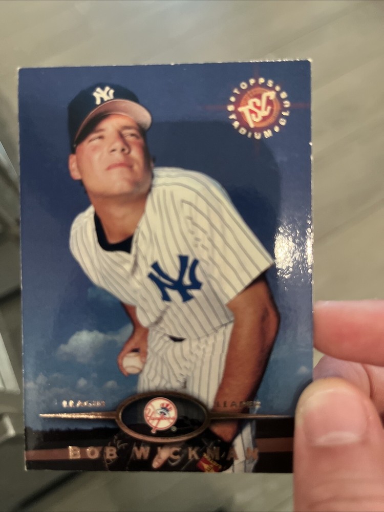 1995 Topps Stadium Club - #56 Bob Wickman Comes With Case/sleeve