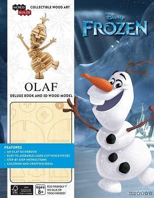 IncrediBuilds Disney Frozen Olaf Deluxe Book and Model Kit