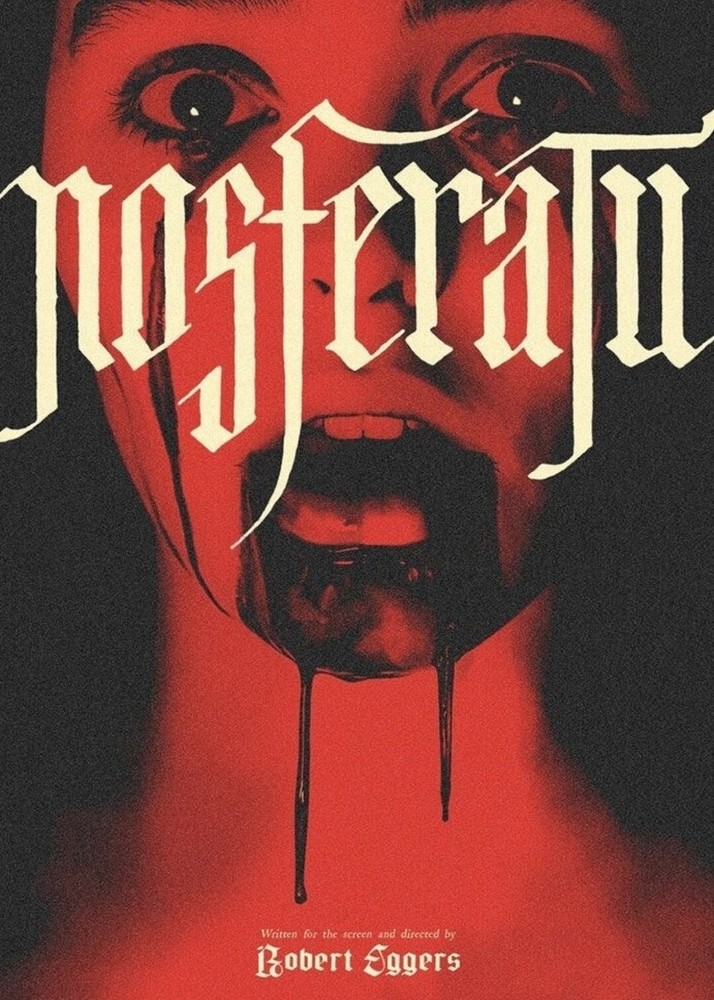 Nosferatu 2024 Poster Nosferatu Movie Series Poster Horror Lily-Rose Depp