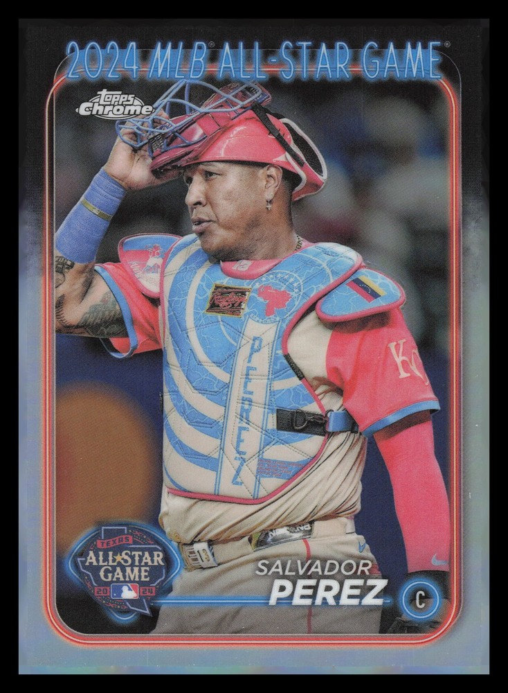 2024 Topps Chrome Update All-Star Game Salvador Perez #ASGC33 Baseball Card