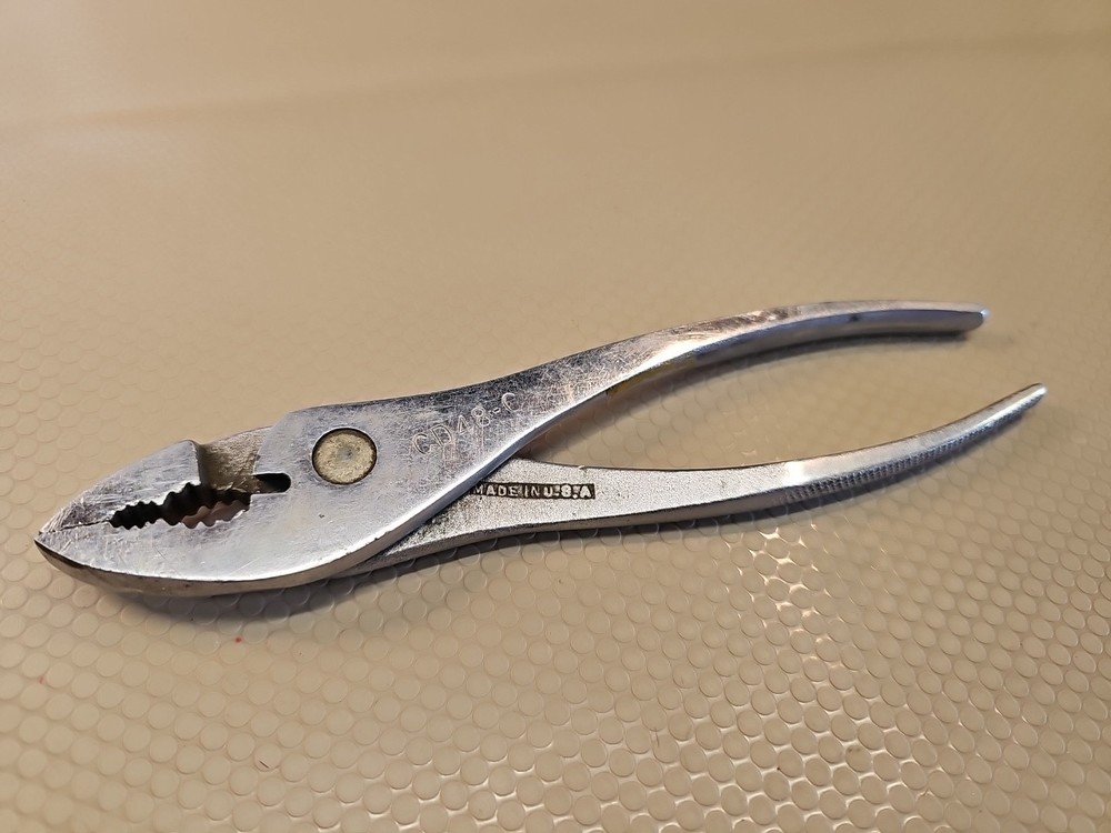 Blue-Point Snap-On CD48C 8-Inch Slip Joint Pliers for Precision Work