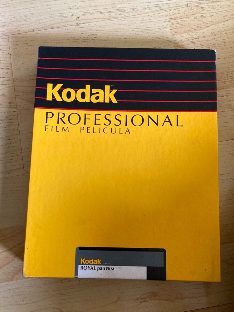 RARE!!!  Kodak Royal Pan Film 50 8x10-SEALED/UNOPENED-FROZEN SINCE PURCHASE!