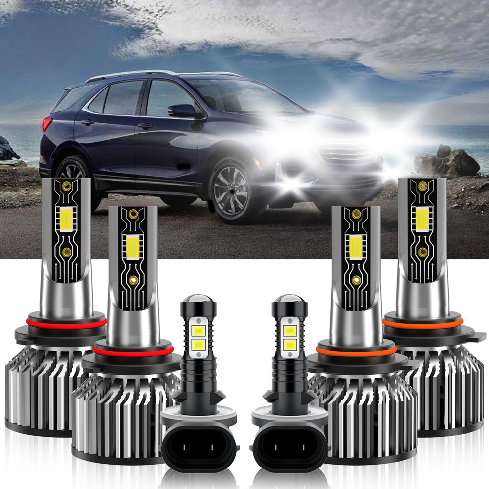 For Chevrolet Avalanche 1500 2006-2006 Combo LED Headlight Hi/Lo Bulb+Fog Lamp