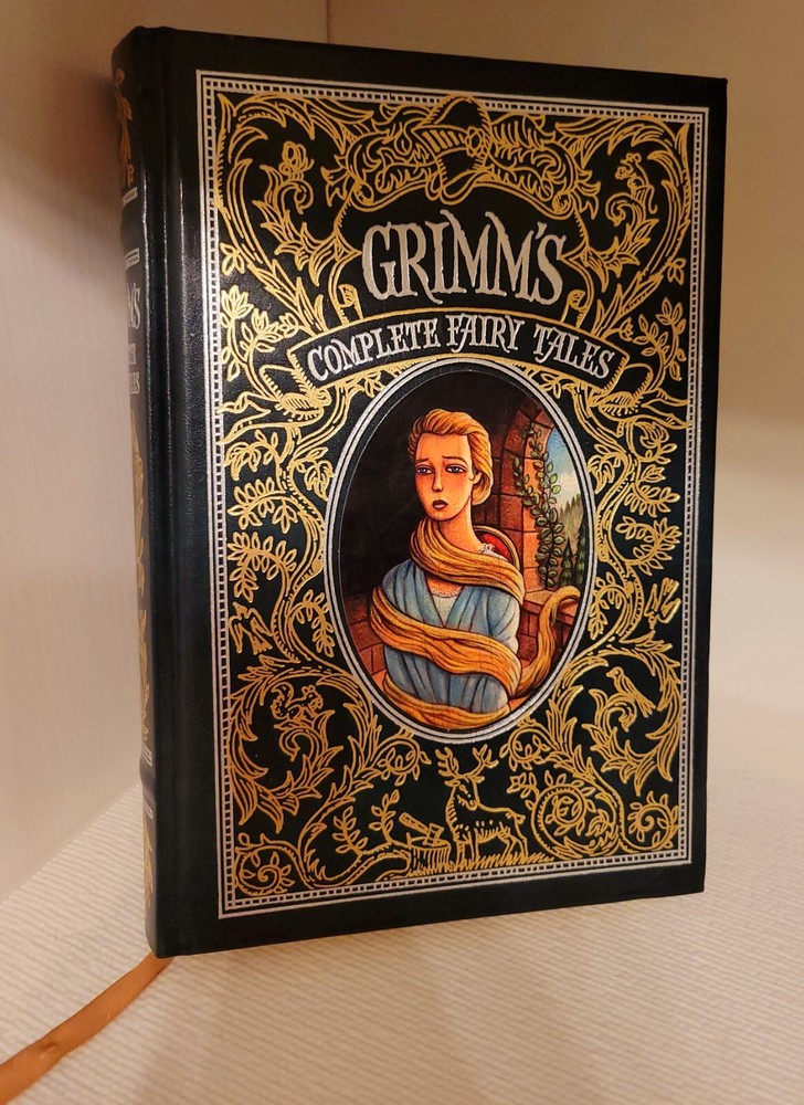 Brothers Grimm Fairy Tales – Leather Bound Illustrated Classic Book- New