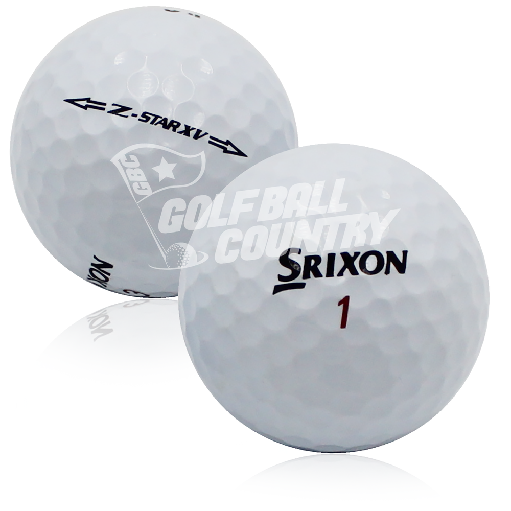 50 MINT Srixon Z Star XV AAAAA Used Golf Balls - FREE Shipping