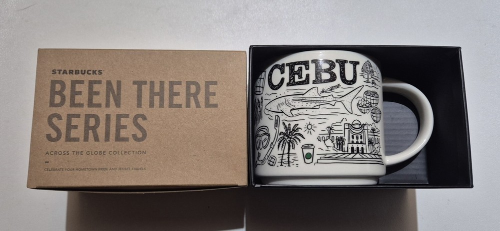 Starbucks Cebu Black Been There Series 14oz Mug 2023 Philippines