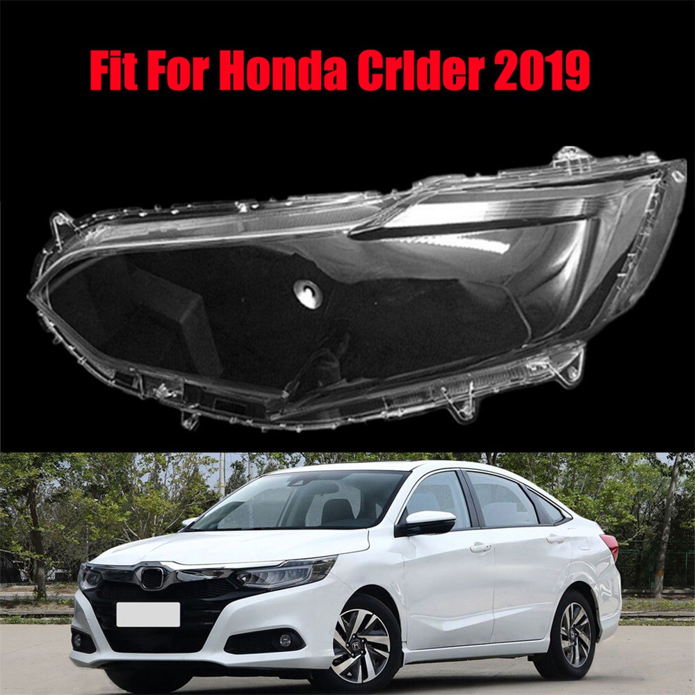 1Pcs Headlight Headlamp Clear Lens Left Cover Fit For Honda Crlder 2019