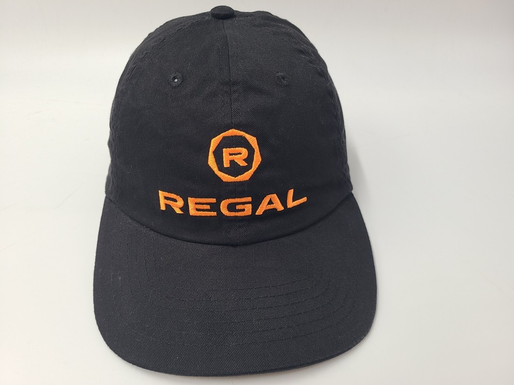 Regal Cinemas Movie Theater Adjustable Hat Cap Entertainment Dad Men Women Black
