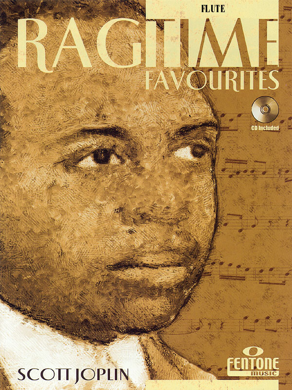 Ragtime Favourites Scott Joplin Flute Solo Sheet Music Play-Along Book CD