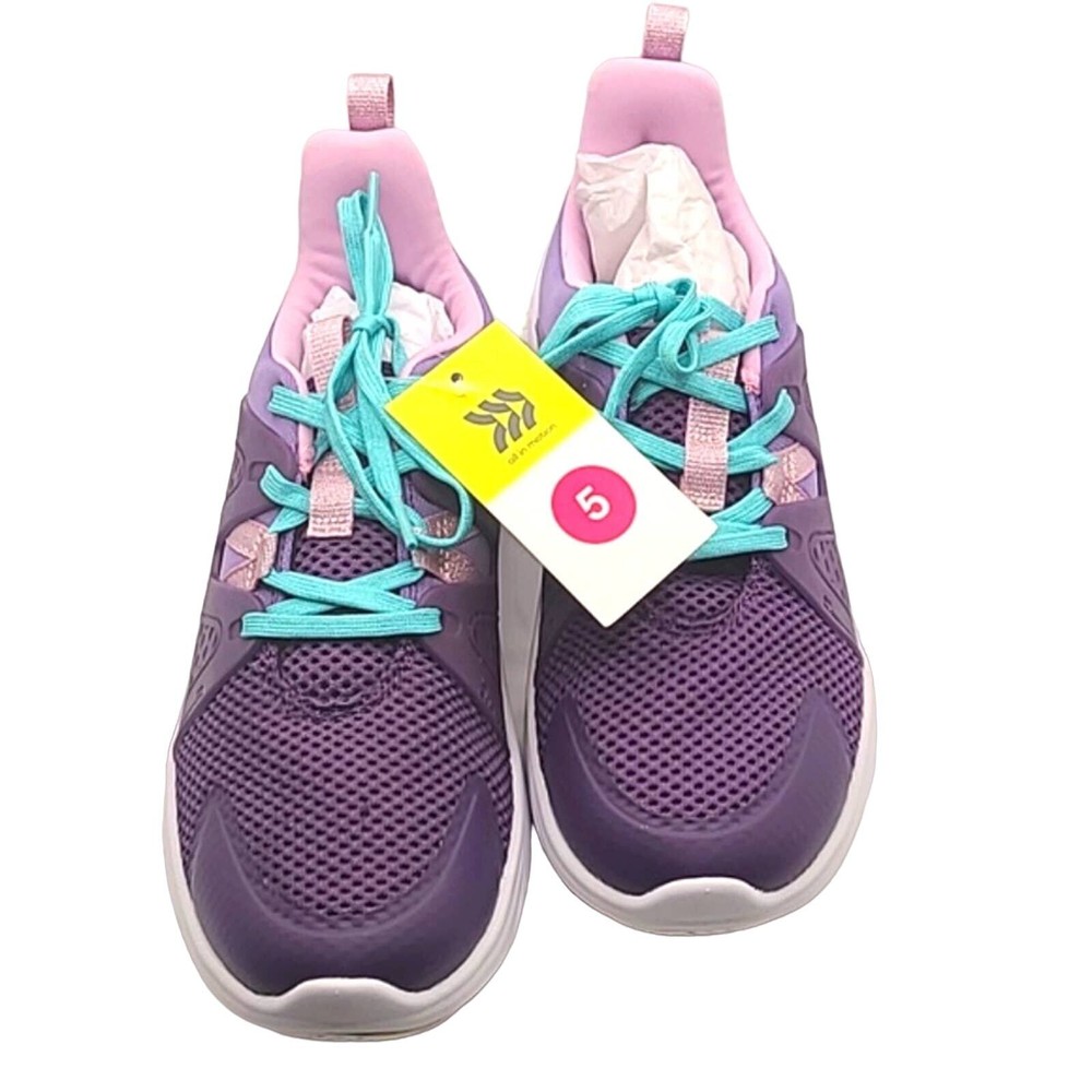 All in Motion Purple Stormy Performance Apparel Sneakers – Size 5, Purple