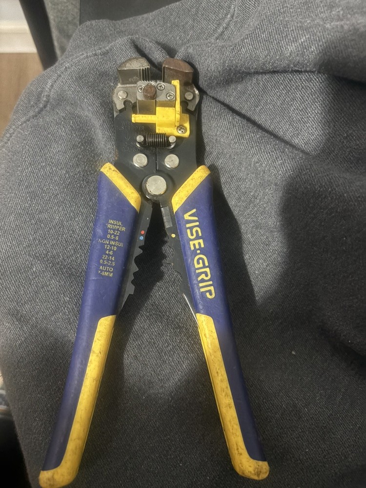 IRWIN Vise-Grip 8 inch Self-Adjusting Wire Stripper/Cutter