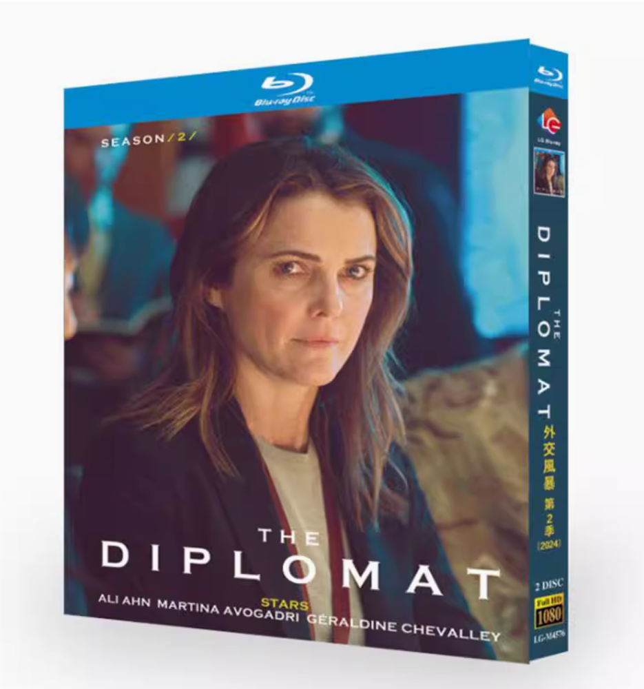 Blu-Ray BD 2Disc All Region Box Set The Diplomat Season 2 (2024) Movie
