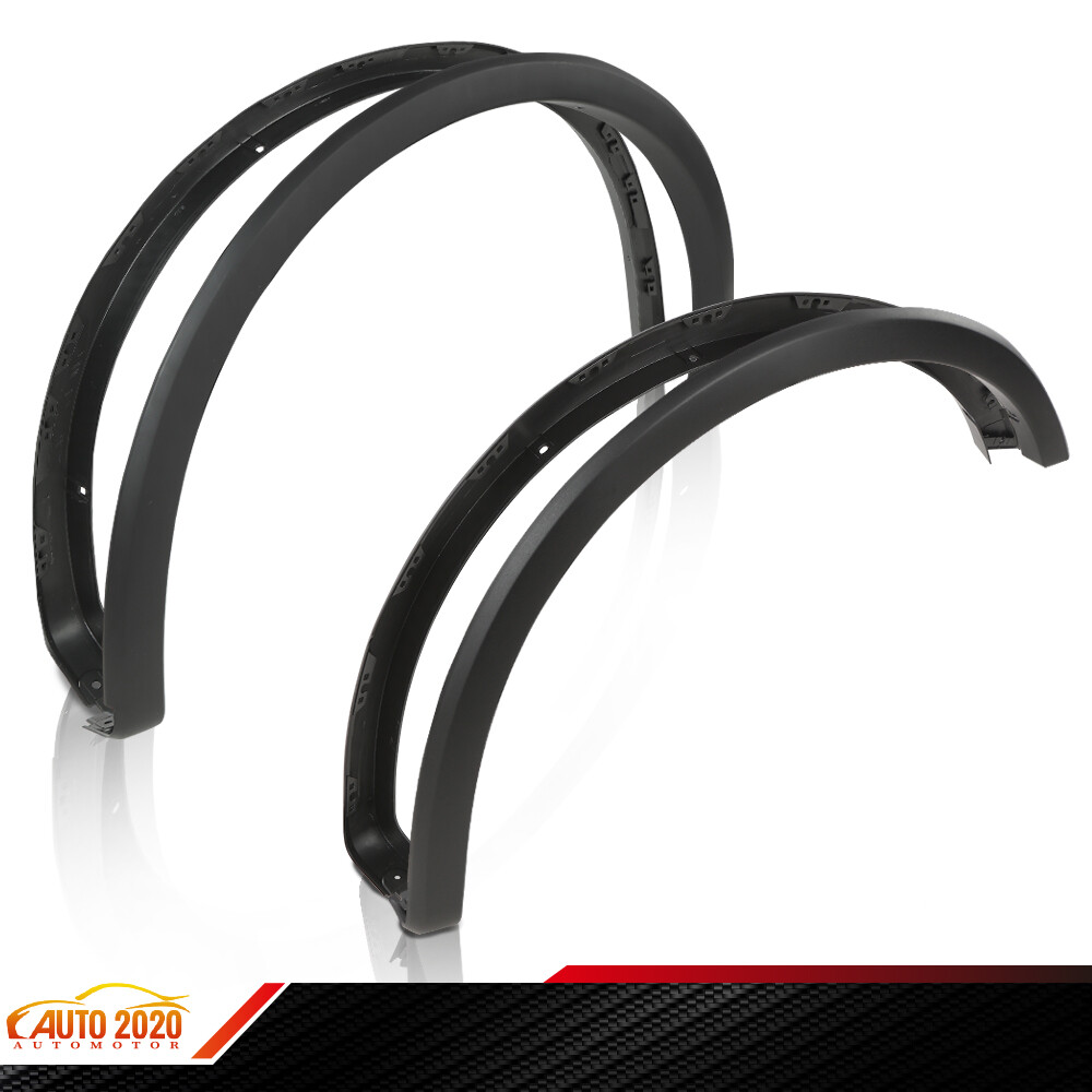Fit For 18-20 Ford F150 Leather texture Factory Style Fender Flares Black Cover