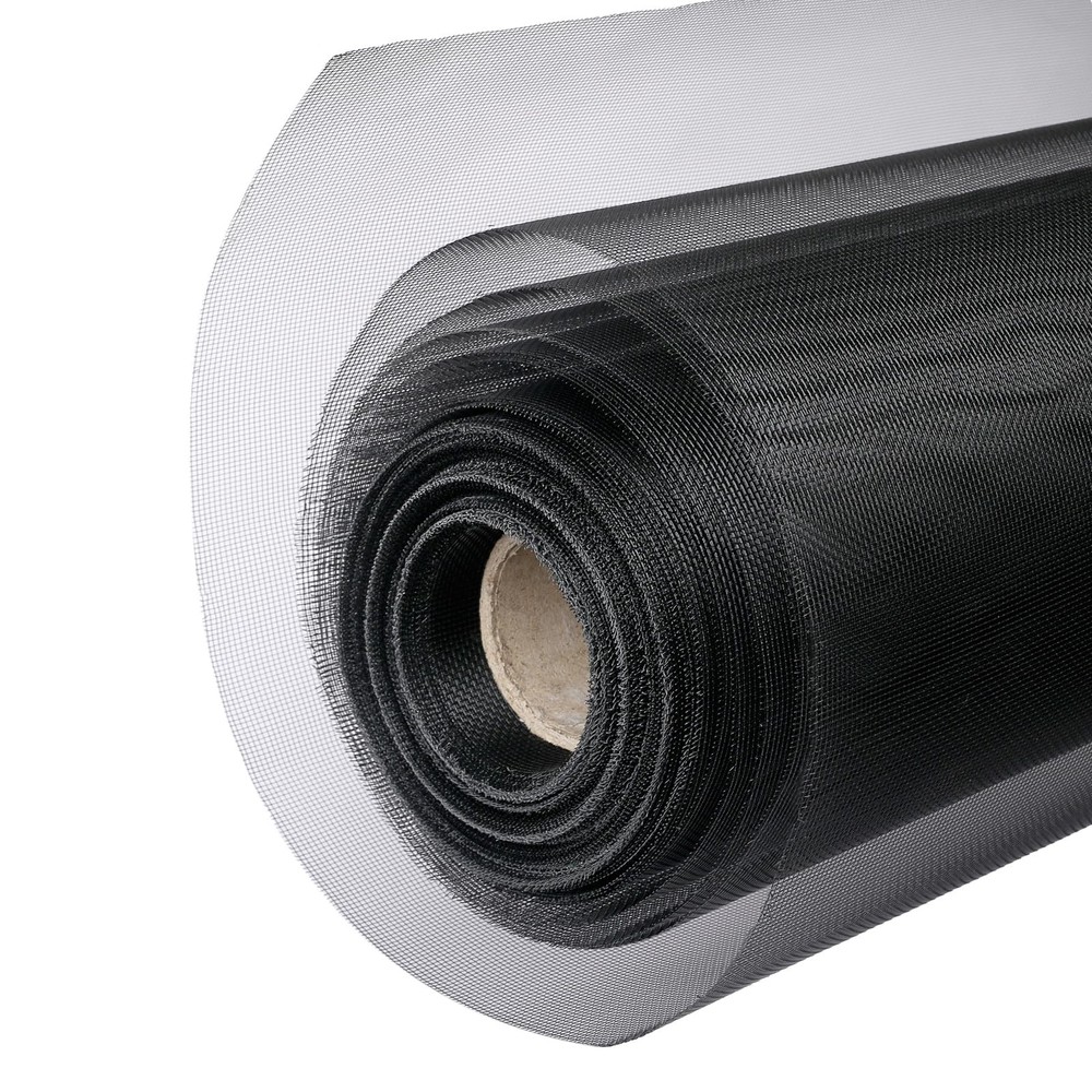 304 Black Stainless Steel Heavy-Duty Window Screen Mesh 39IN