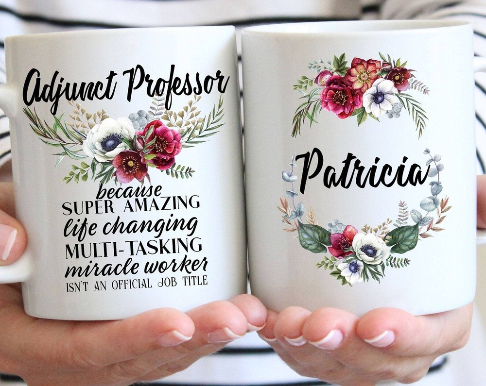Adjunct Professor Gift Mug For Women L Thank You Appreciation Birthday Christmas