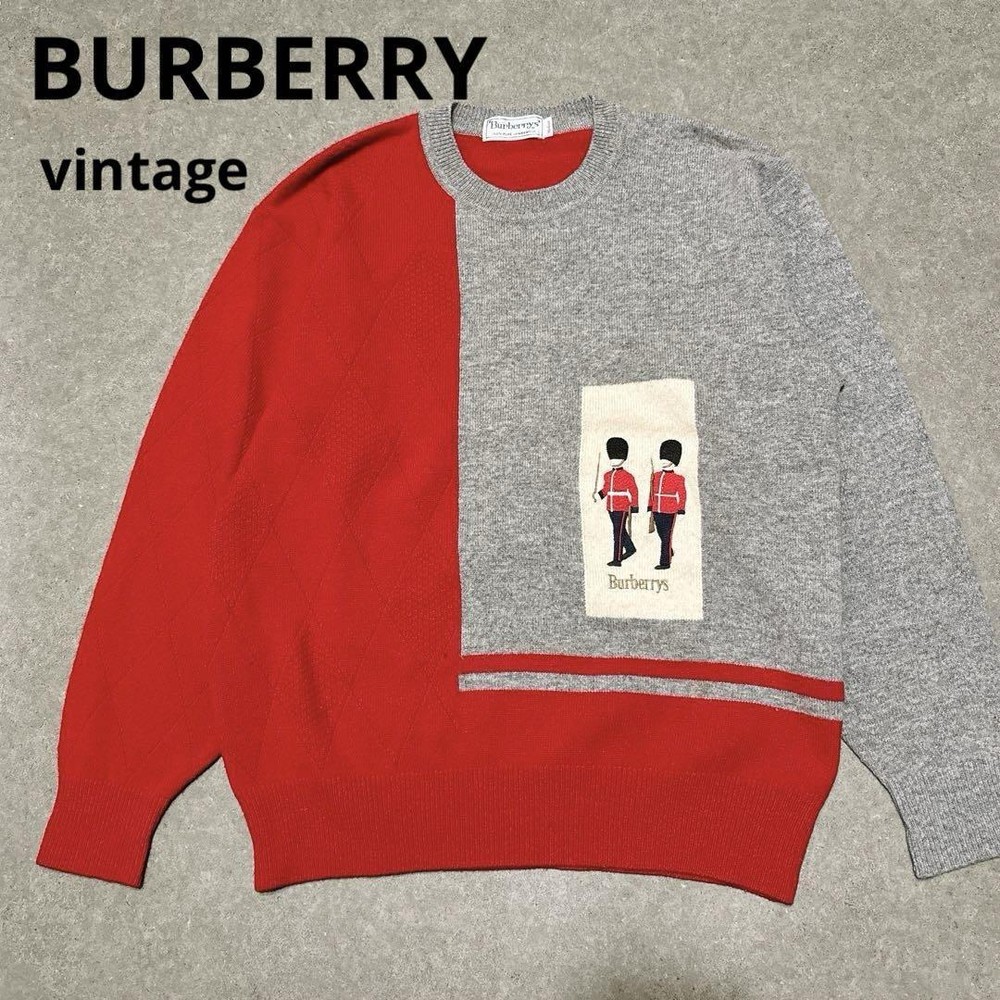 Burberry knit sweater Men's Fashion from Japan