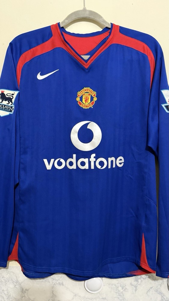 Jersey Manchester United Away 2005 /06 Ronaldo Size M Authentic