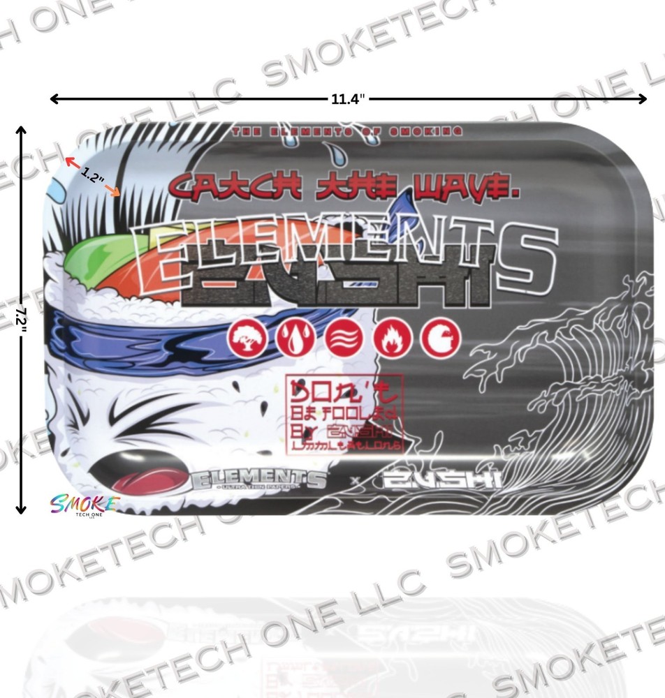 Elements X Zushi Rolling Tray (Small)