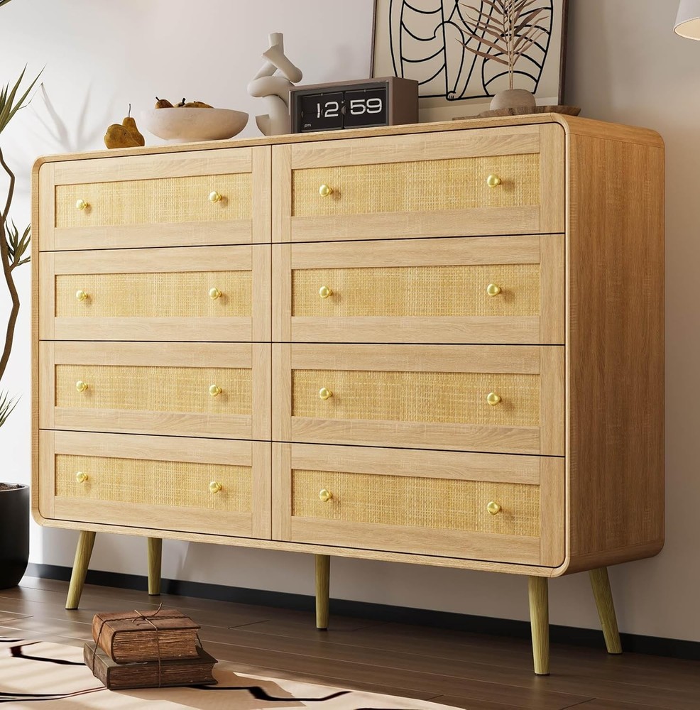 Modern Side Board Kitchen Buffet Cabinet with Decorative Storage for Entryway