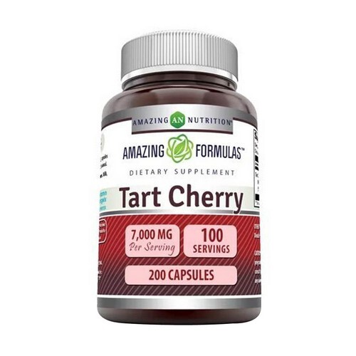 Amazing Formulas Tart Cherry 200 Capsules 7000 mg Potent Antioxidant Support