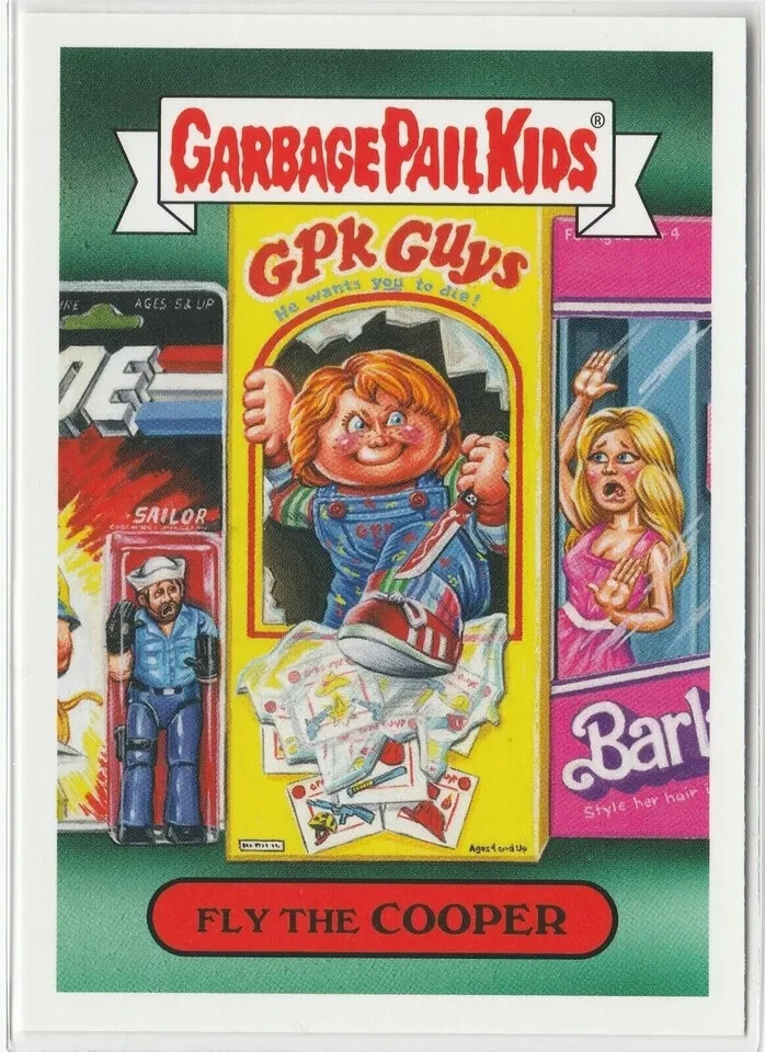 Fly the Cooper #3b Garbage Pail Kids GPK 2019 Revenge of Oh the Horror-ible