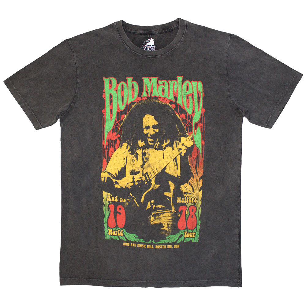 Bob Marley 1978 Stone Wash T Shirt