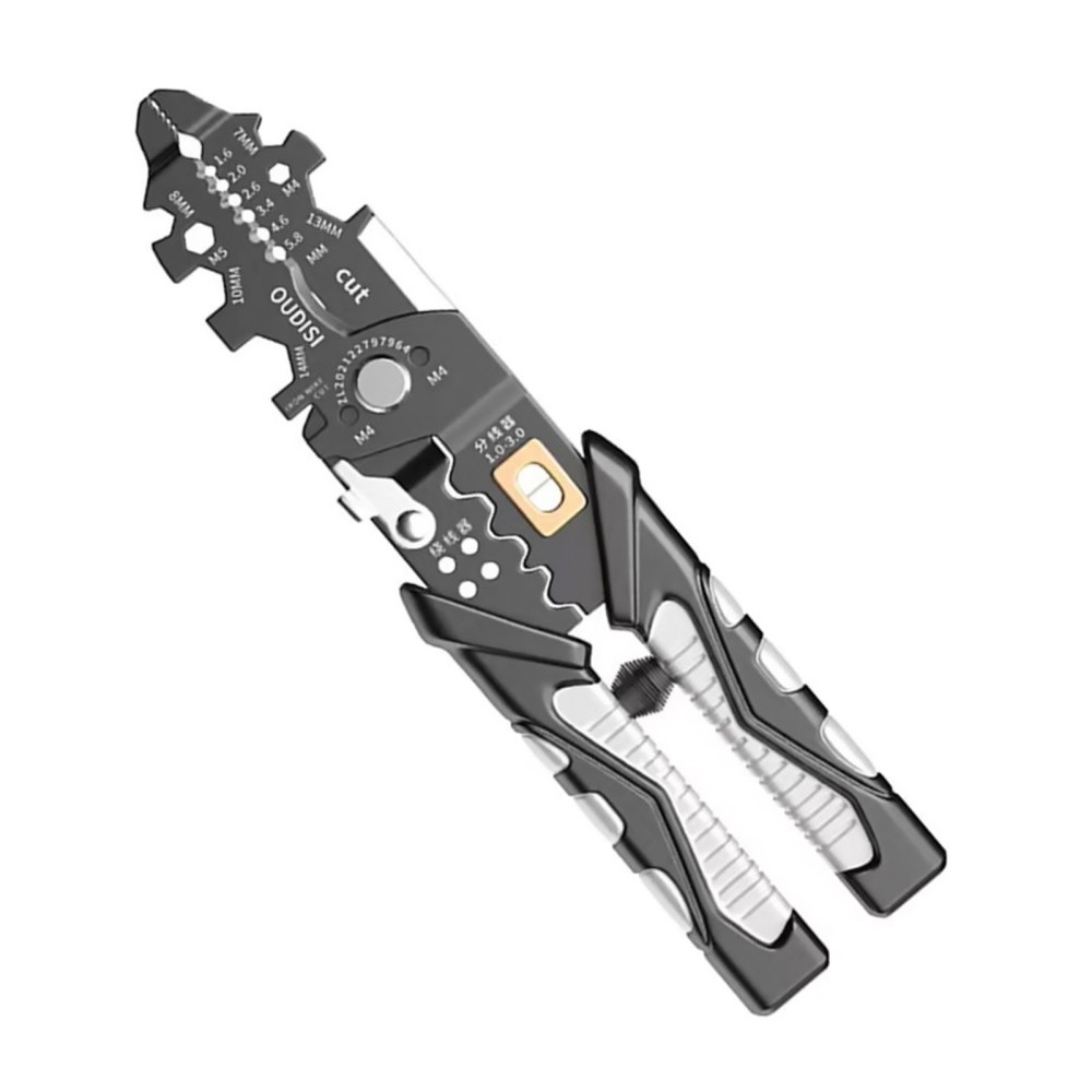 25-in-1 Multifunctional Wire Stripper with Crimping Pliers & Needle Nose