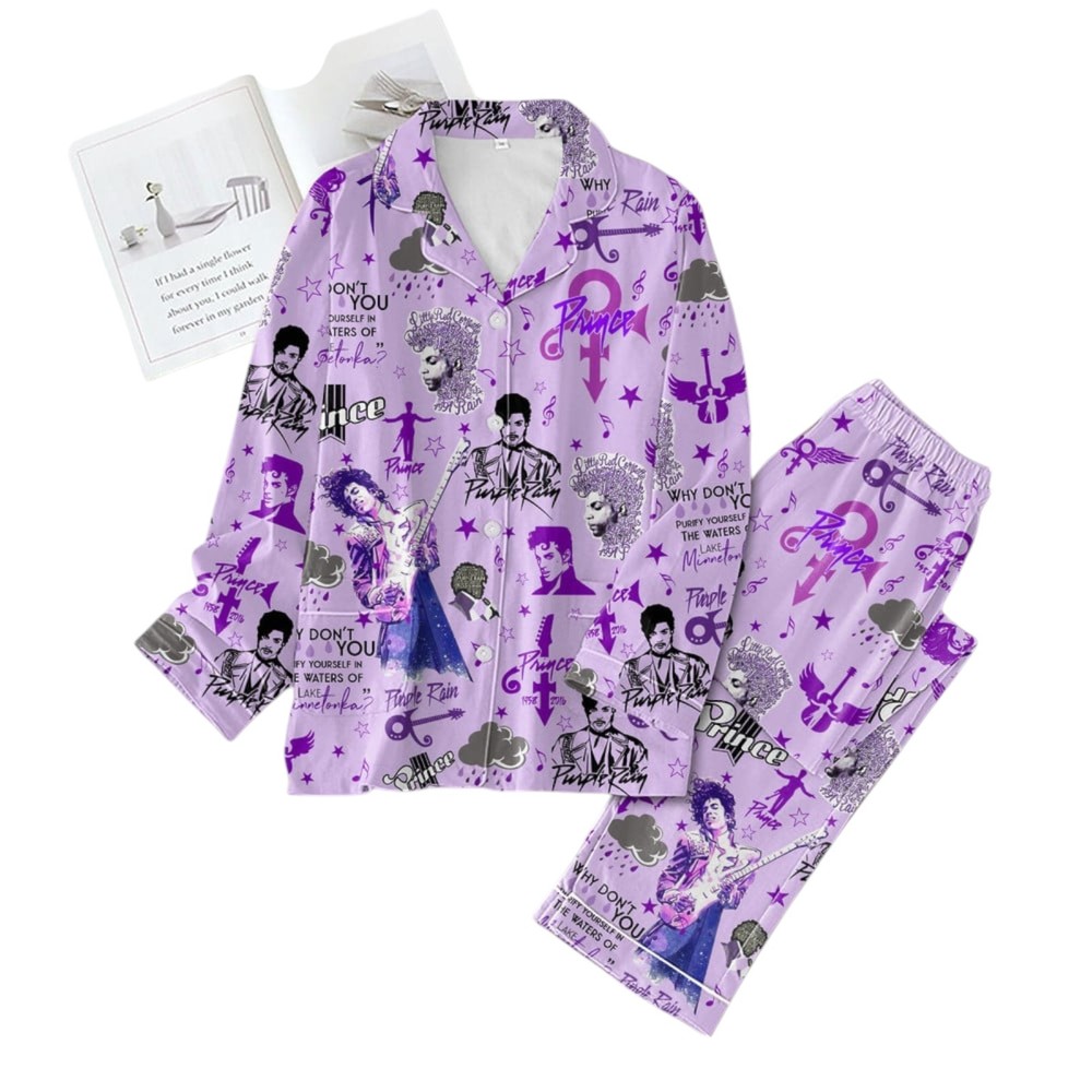 Prince Button Down Pajama Set ANHNV 2046 - Soft & Stylish Sleepwear