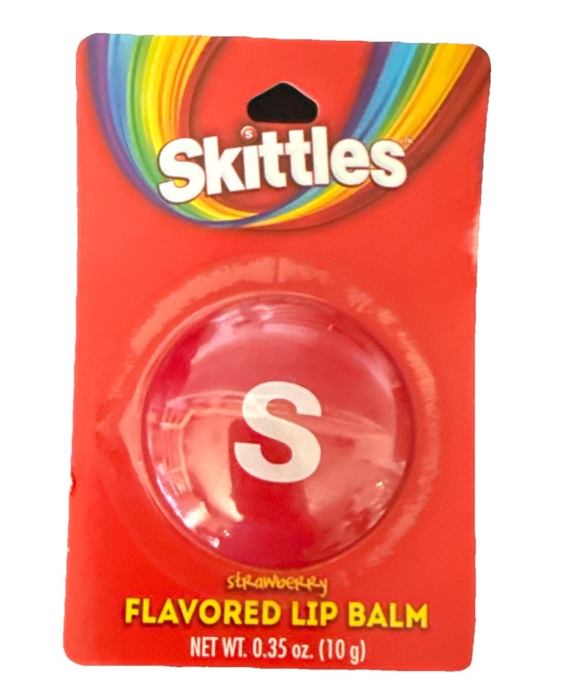 Skittles - Strawberry - Flavored Lip Balm - 0.35 oz (10 g) - Candy Shaped