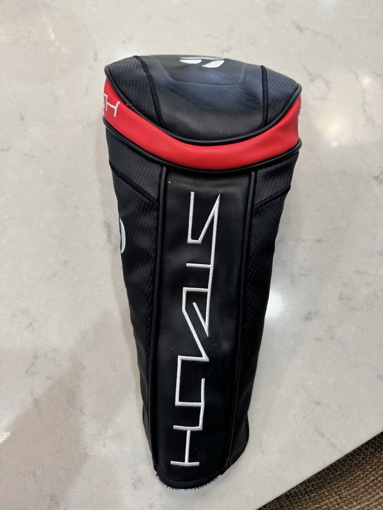 TaylorMade Golf Stealth Black/Red Driver Headcover