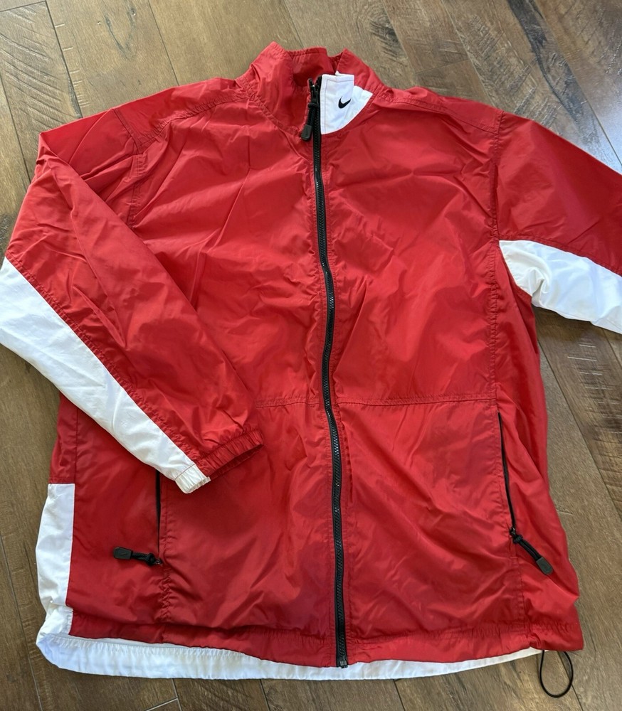 Vintage! Nike 1990s Full-zip Jacket! (men's Large)