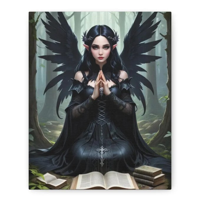 Celestial Oracle Fantasy Wall Art for Home Decor Lovers