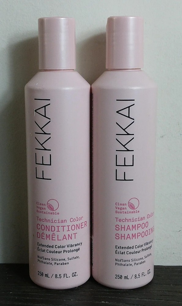 Fekkai Technician Color Shampoo & Conditioner Set 8.5 fl oz / 250 ml New  