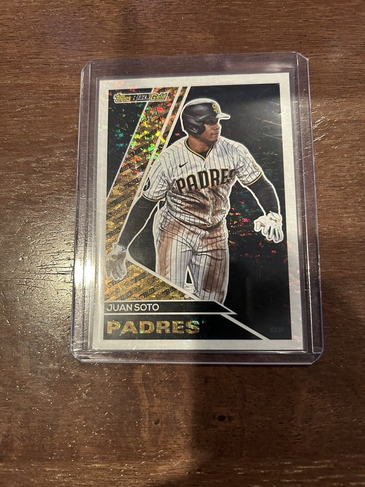 2023 Topps Update Juan Soto Black Gold #BG-24 Padres New York Yankees