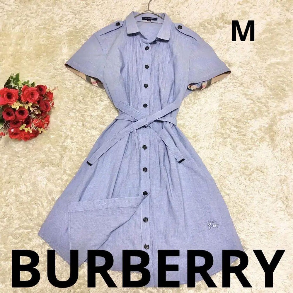 Burberry London Shirt Dress Woman Fashion from Japan