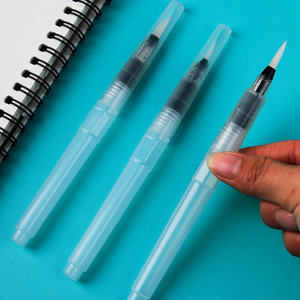 6 Pcs Hand-Painted Watercolor Brush Set for Artists