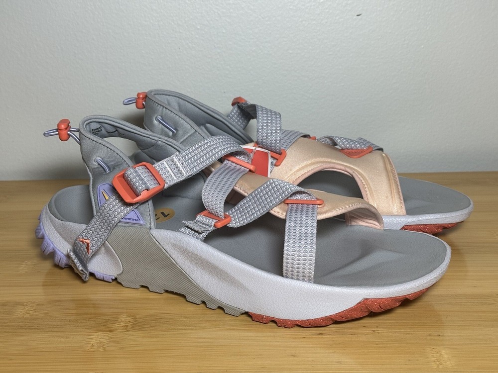 Nike Oneonta DJ6602-003 Women's Sandals in Melon Tint Arctic Orange Size 12