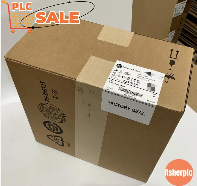 New Sealed 2711P-T10C22D9P SER B AB HMI PanelView Plus 7 Graphic Terminal