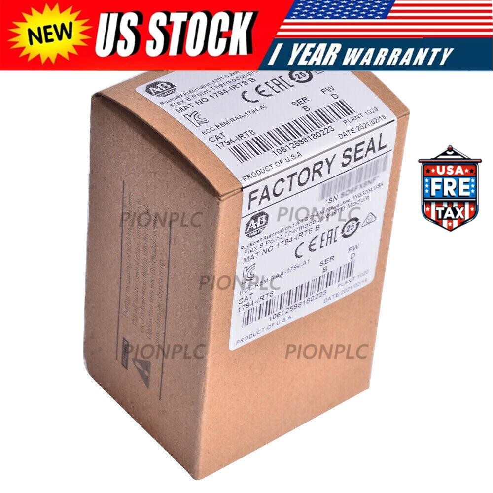 NEW Sealed Allen-Bradley Flex 8 Point Thermocouple RTD Module 1794-IRT8