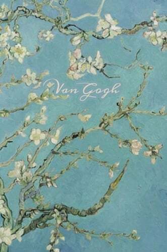 Van Gogh Almond Blossoms Hardcover Dotted Journal Notebook Diary