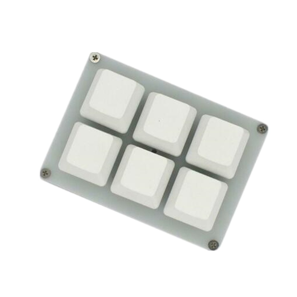 DIY Customize USB Programmable Mechanical Keyboard 6 Keys Macro keypad Shortcut