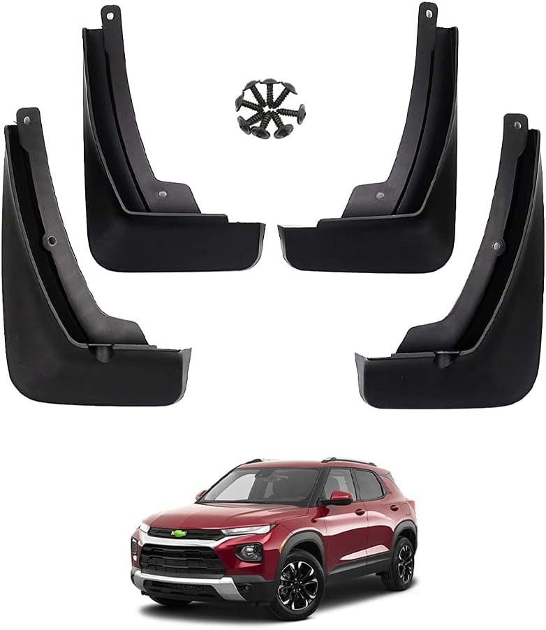 4 Pack Truck Mud Flaps For Chevy Trailblazer 2021-2026 Front & Rear Splash Guard