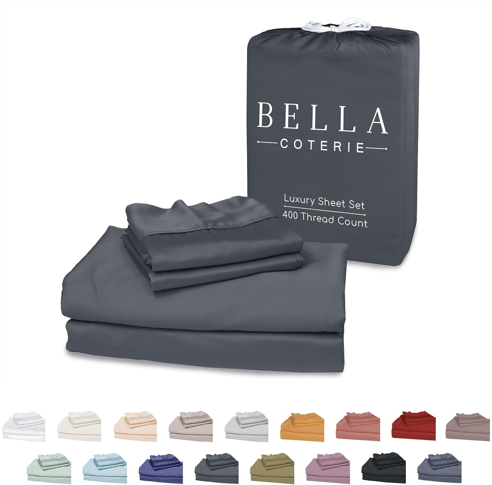 Luxury Bamboo Split Top Size Sheet Set | 100% Organically Grown Bamboo Viscose |