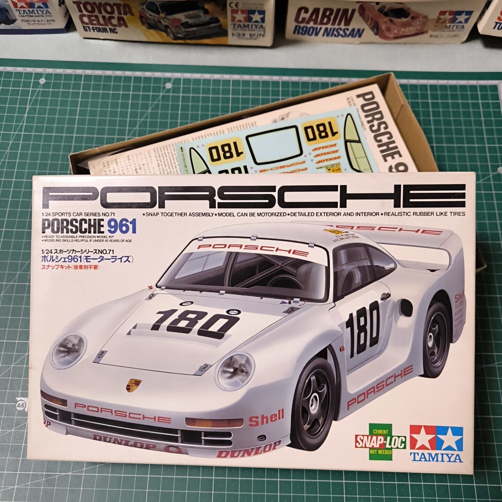 Tamiya 1/24 Porsche 961 Sports Car Series No.71