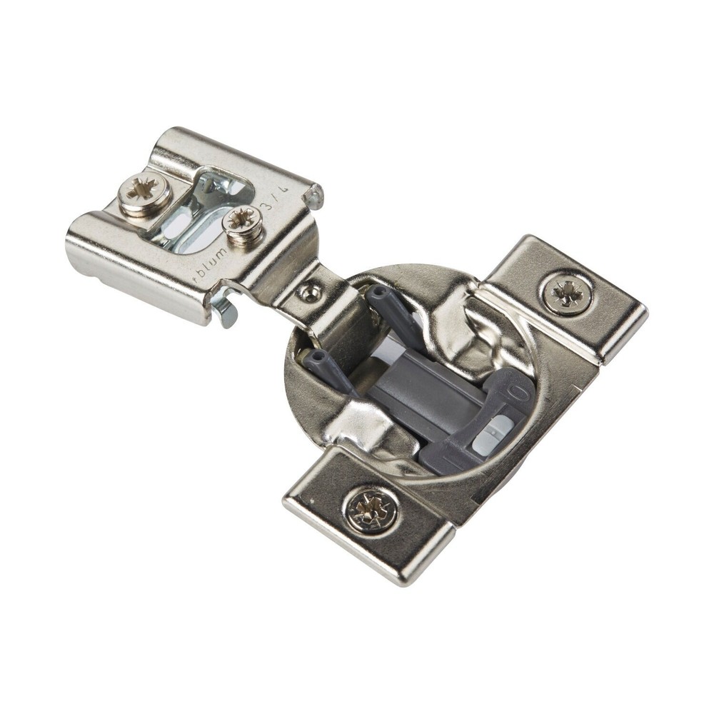 Blumotion 3/4-Inch 105-Degree Compact Hinge Silver Finish 38N  